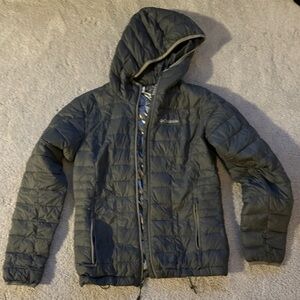 Columbia Charcoal Puffer Jacket